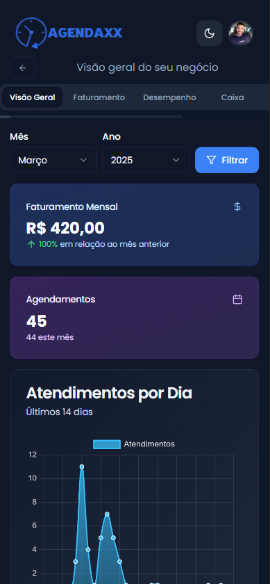 agendamento mobile